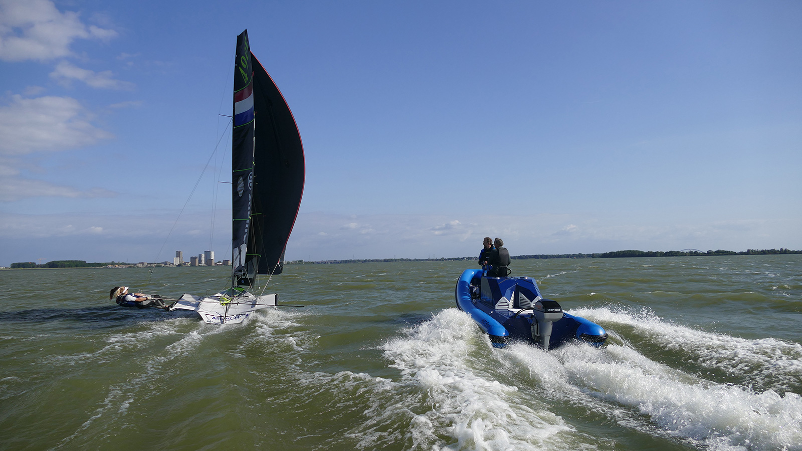Torqeedo Blog - Zero emission Coach Boat for 2023 World Sailing  Championships - Electric mobility on the water