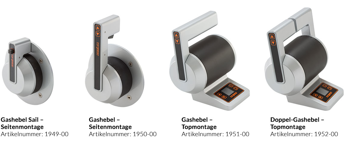 Torqeedo Hybrid Drive Throttles