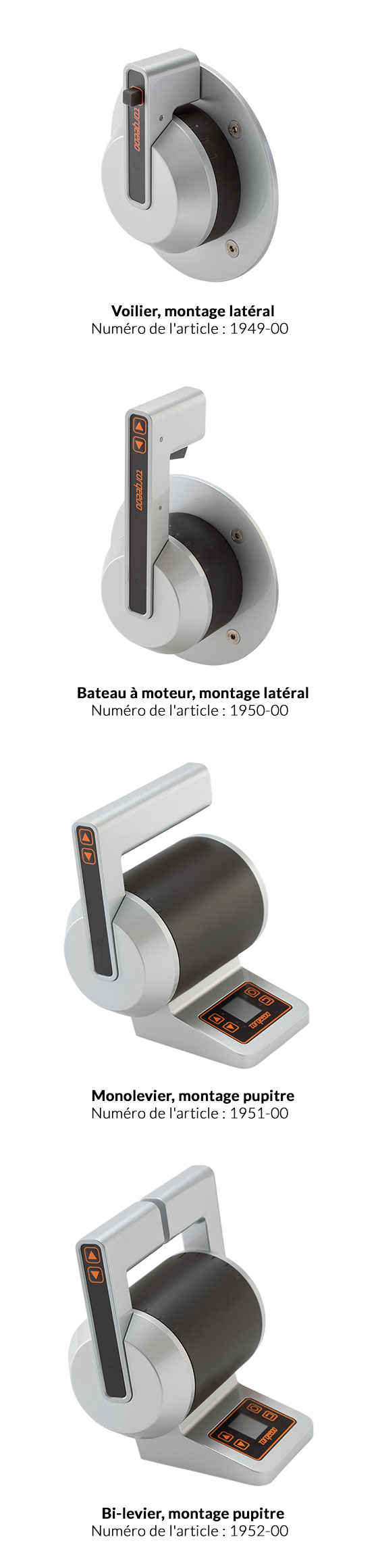 Torqeedo Hybrid Drive Throttles